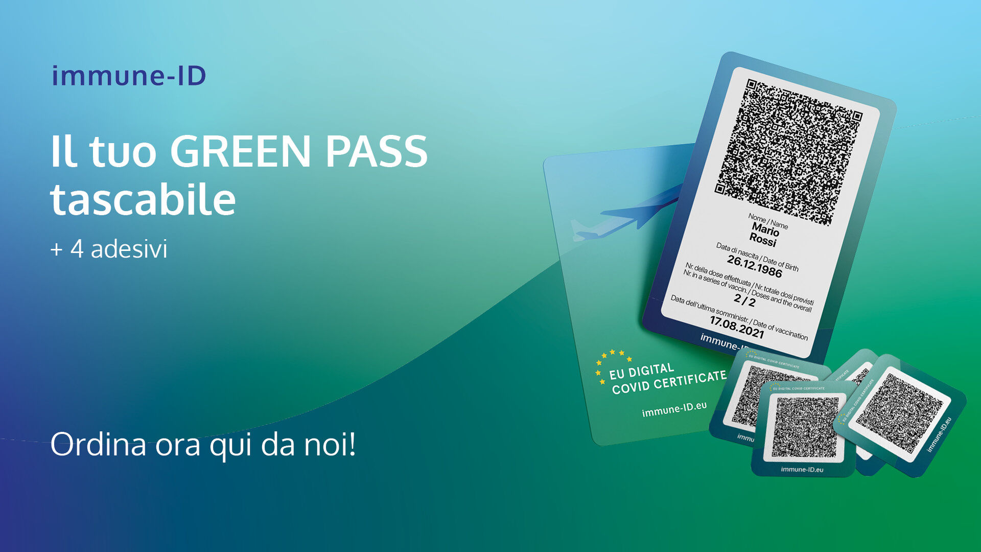 Stampa il tuo GREEN PASS